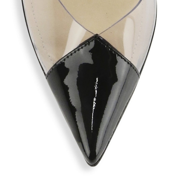 Schutz Cendi Vinyl & Patent Leather Pumps - Picture 16 of 16